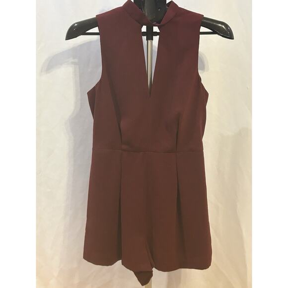 NWT Top Shop Lace Back Romper Womens 6 - Picture 1 of 5